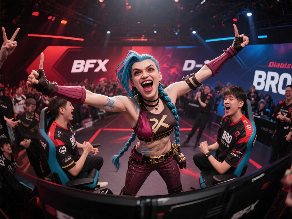 [赛后]BFX 2-1 BRO：金克斯后期主宰战局，Diable五杀完美收官